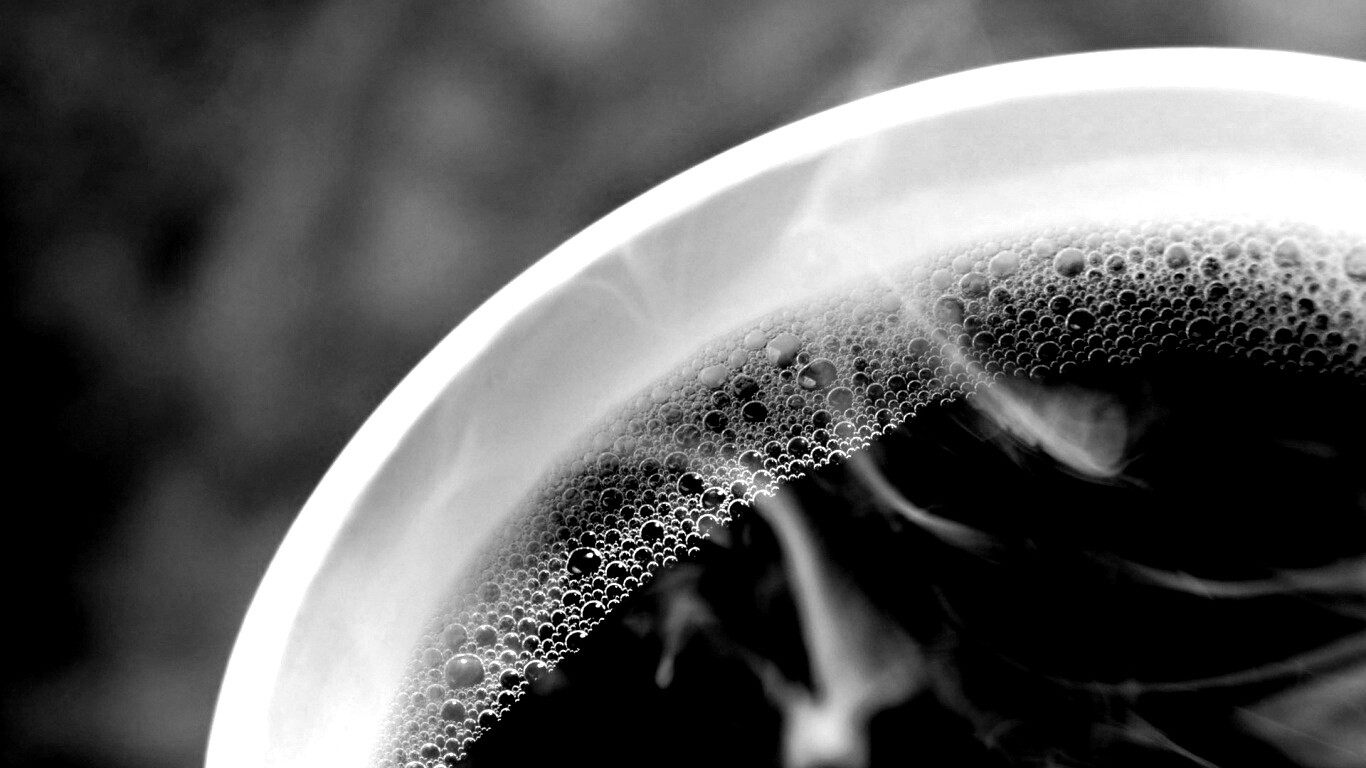 Горячее кофе обои