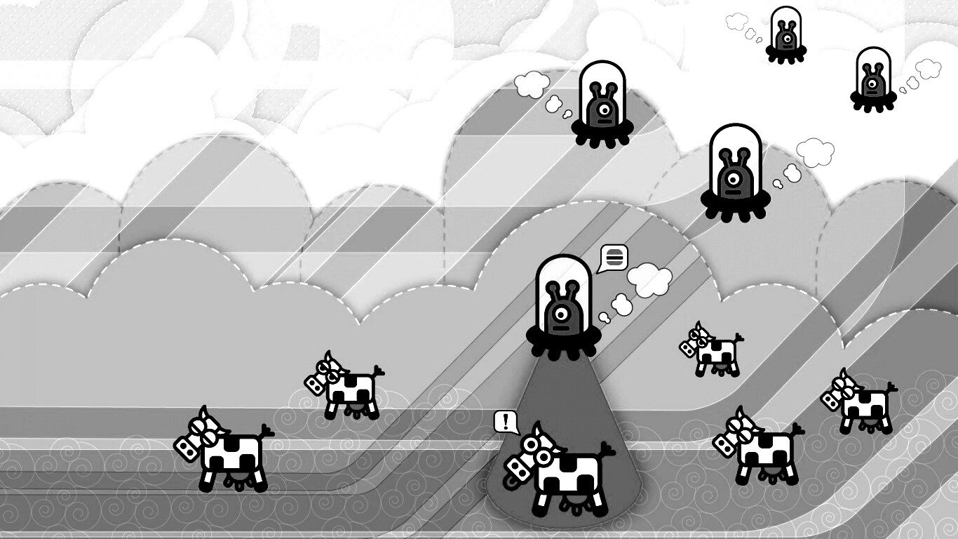 Пришельцы воруют коров обои