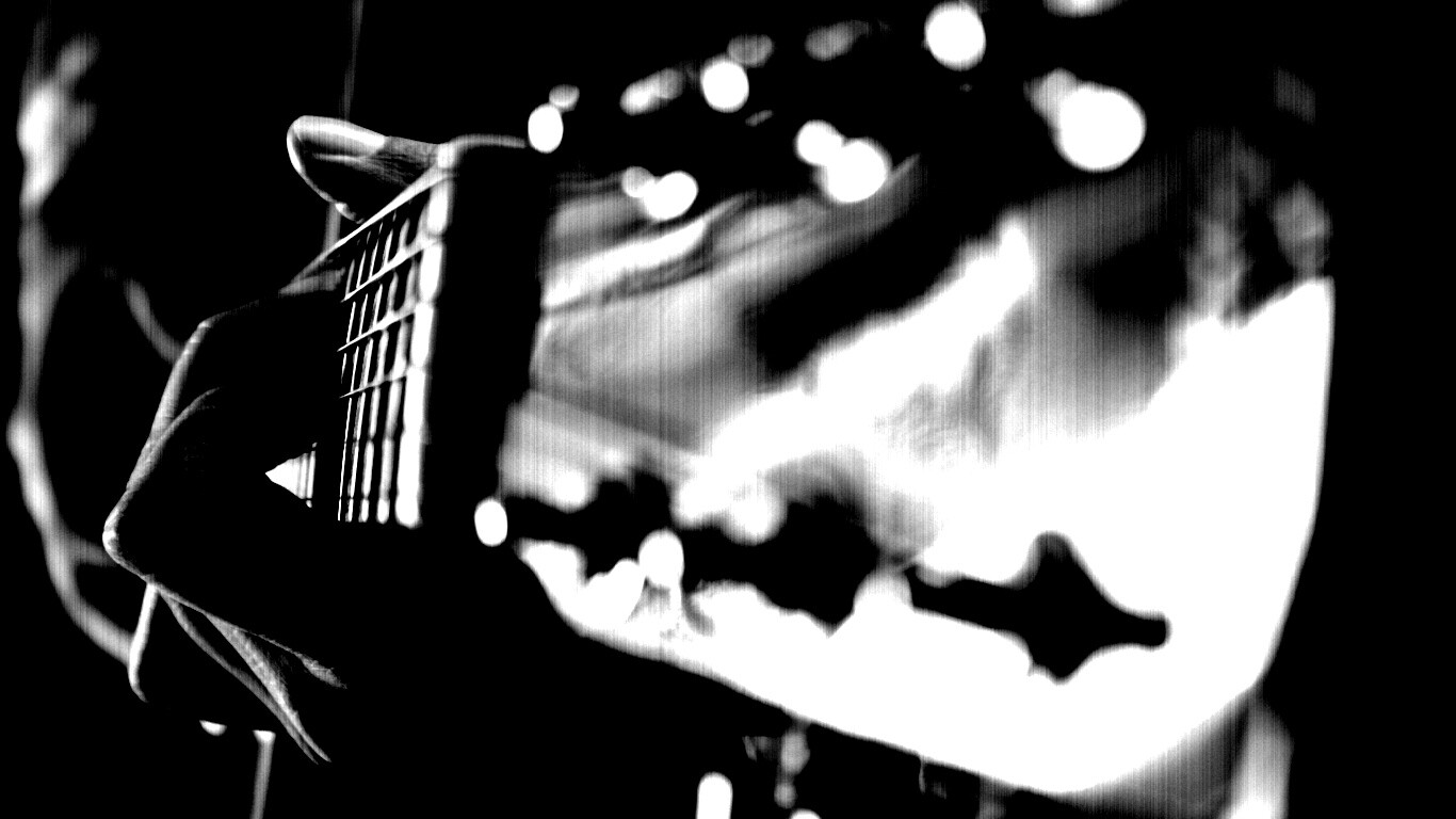 Игра на гитаре обои