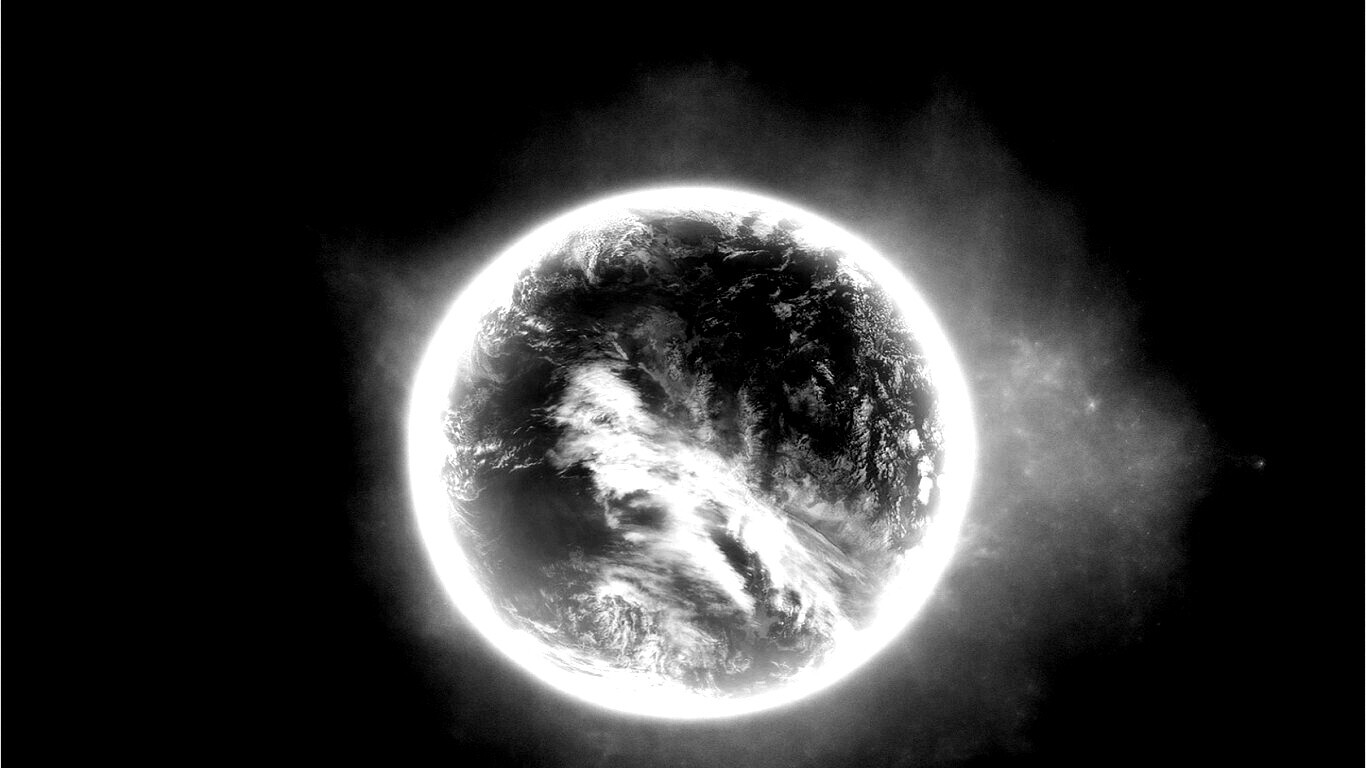 Ледяная планета обои