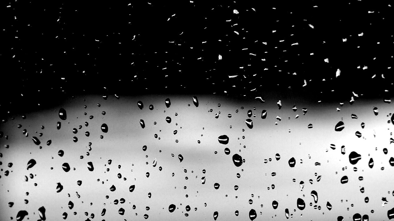 Капли на стекле обои
