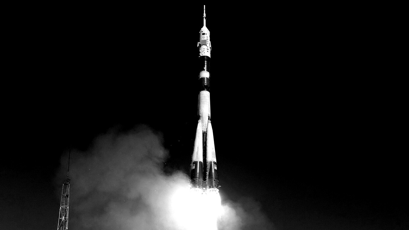 Запуск ракеты обои