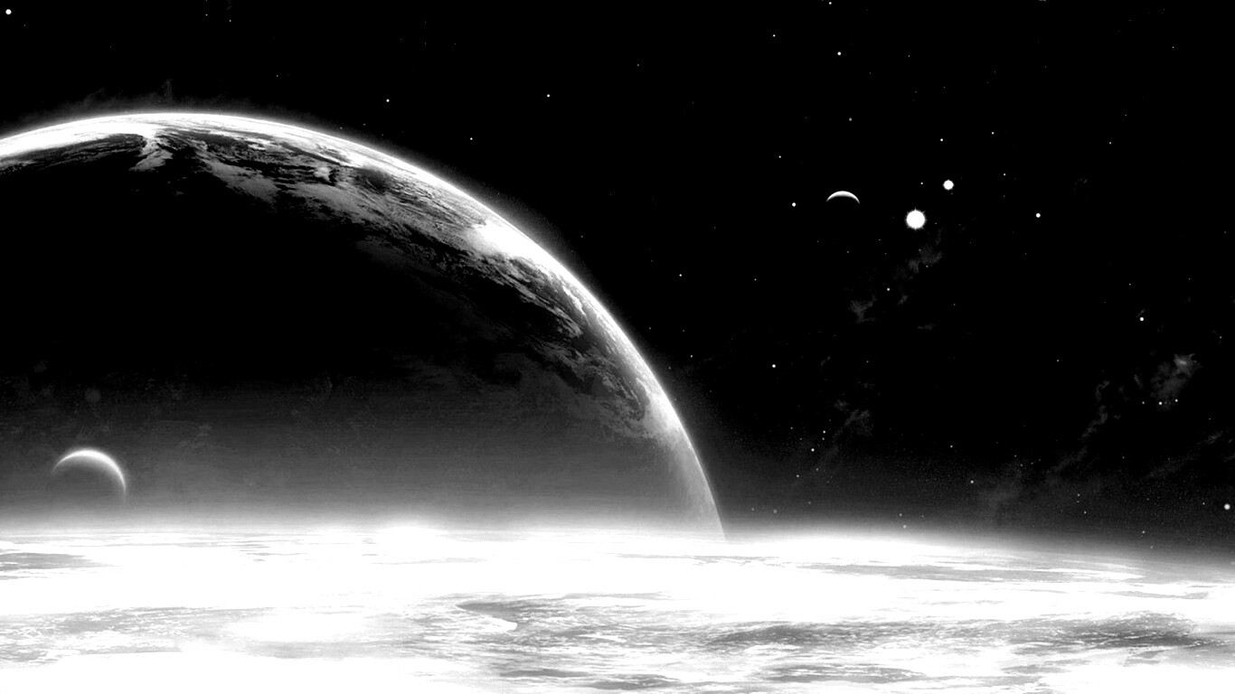 Планета за горизонтом обои