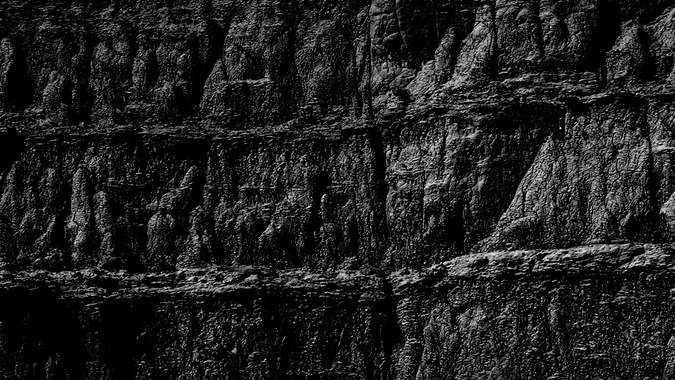 Скалистый обрыв обои