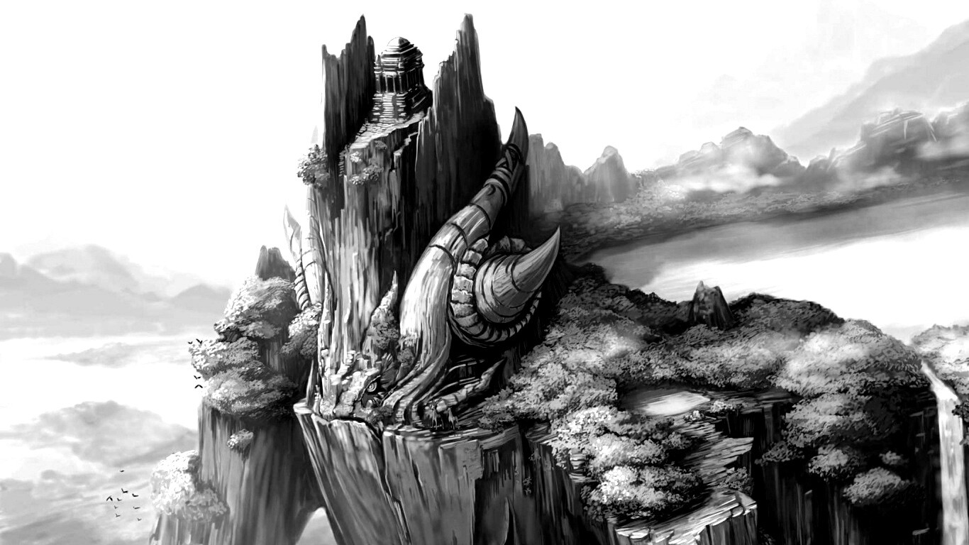 Храм на живой скале обои