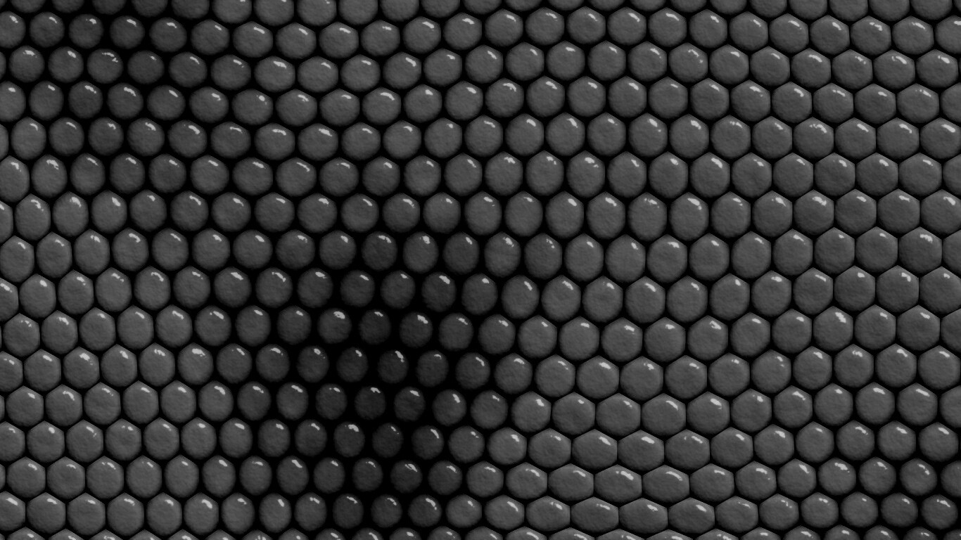 Зеленая сотообразная структура обои