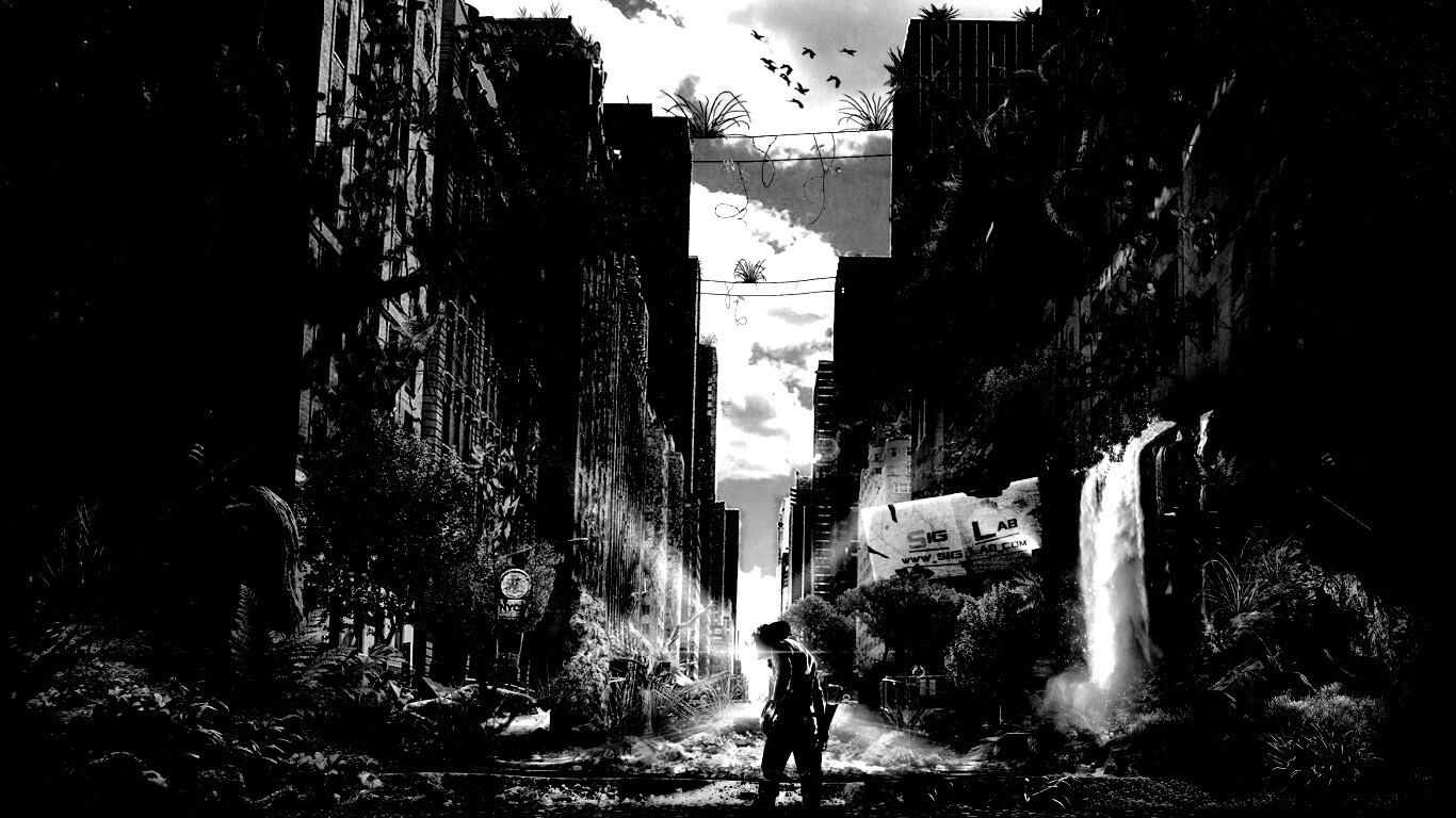 Постапокалиптический мир обои