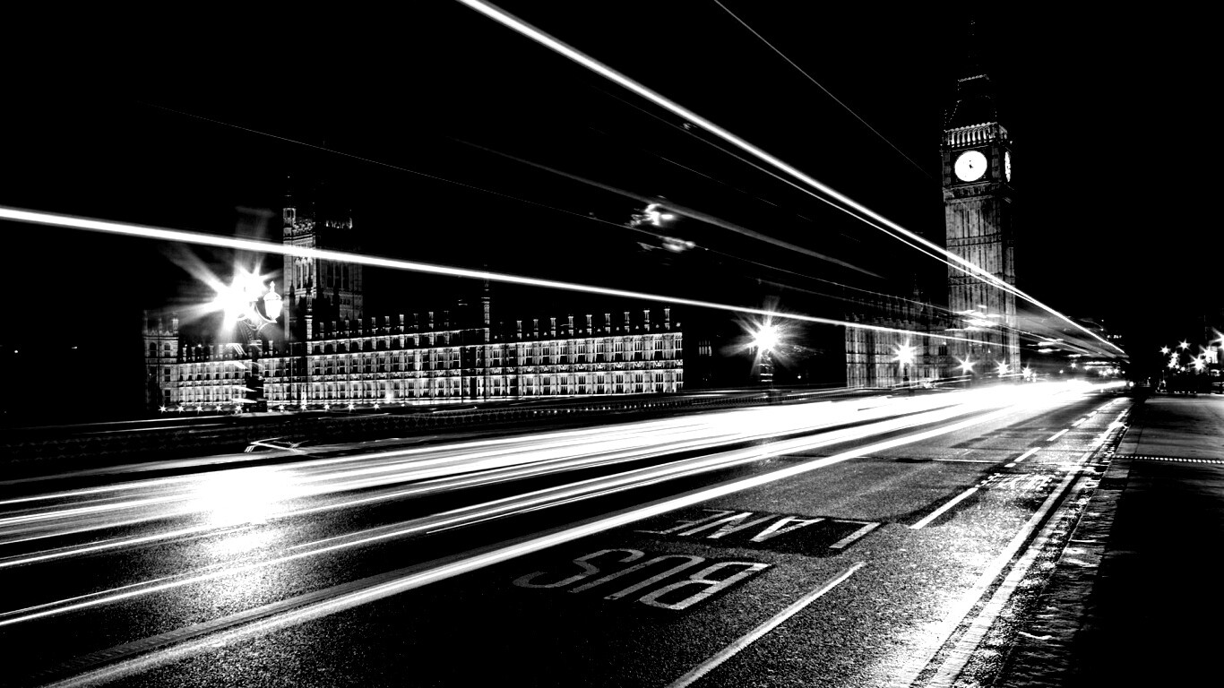 Ночной лондон обои