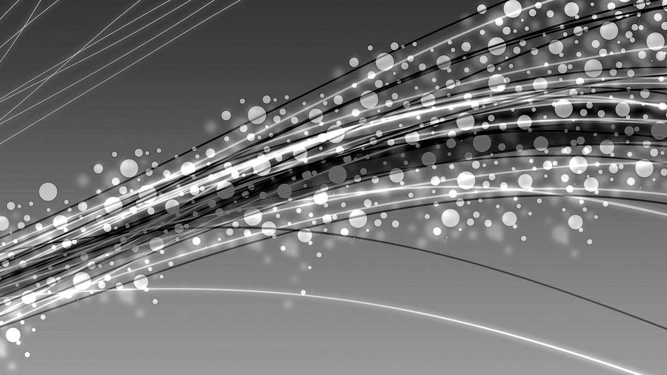 Пучок световых линий обои