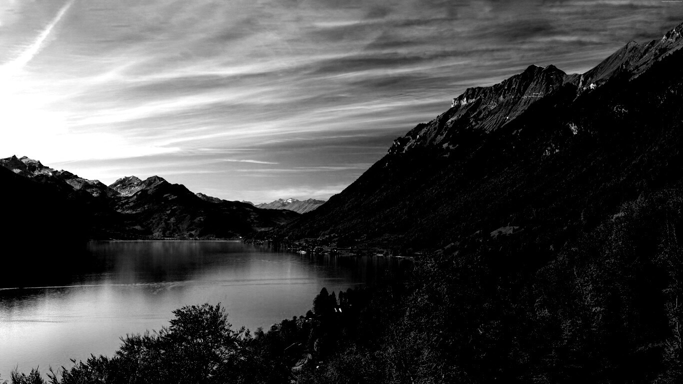 Горное озеро обои