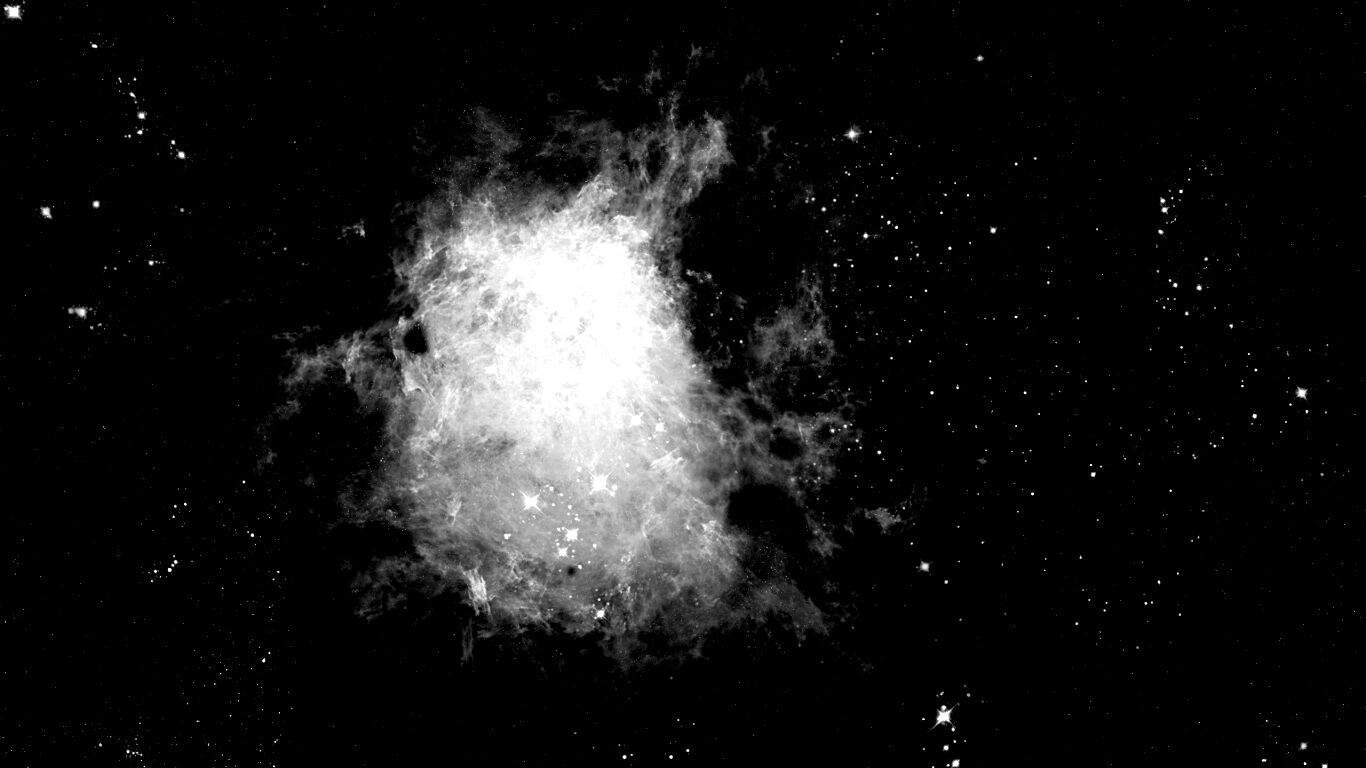 Фиолетовая туманность обои