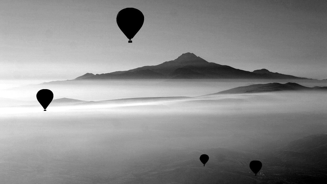 Воздушные шары обои