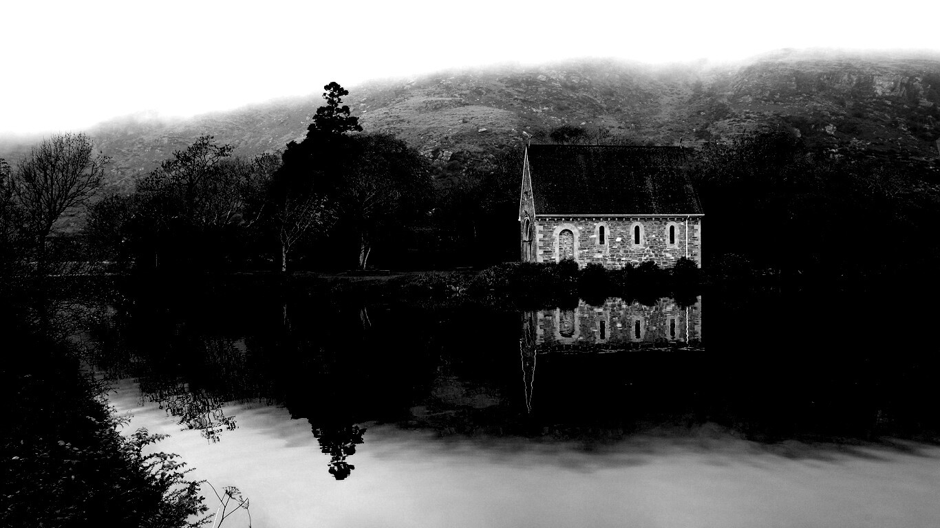 Живописный дом обои