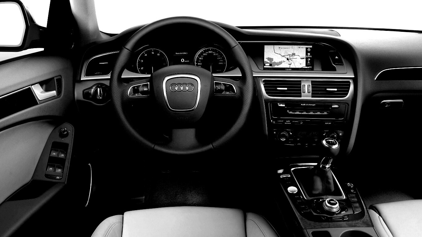 Салон ауди обои