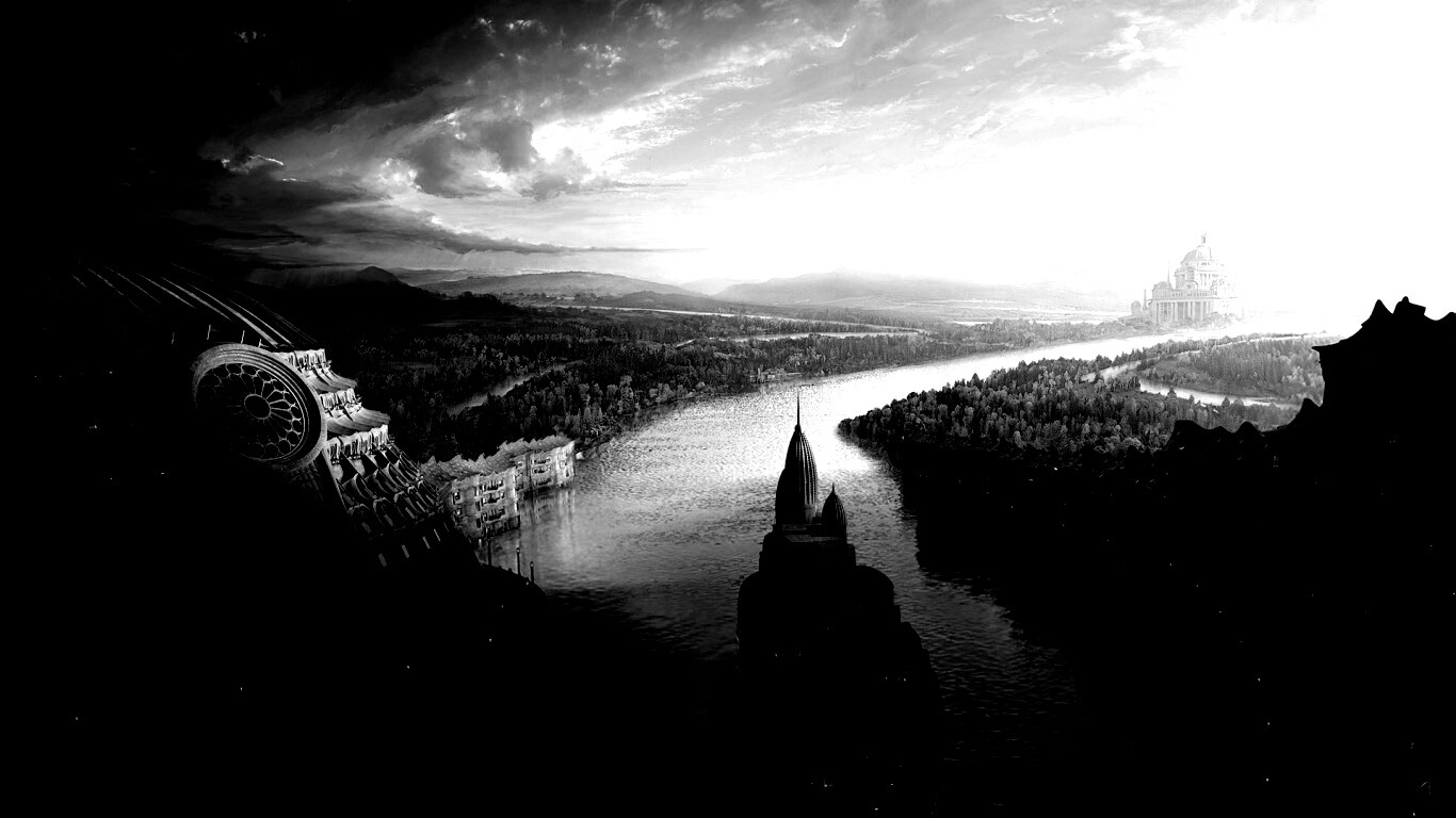 Древний город обои