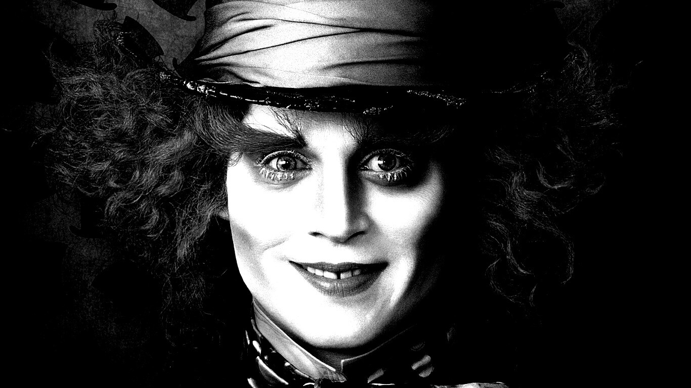 Сумасшедший шляпник обои