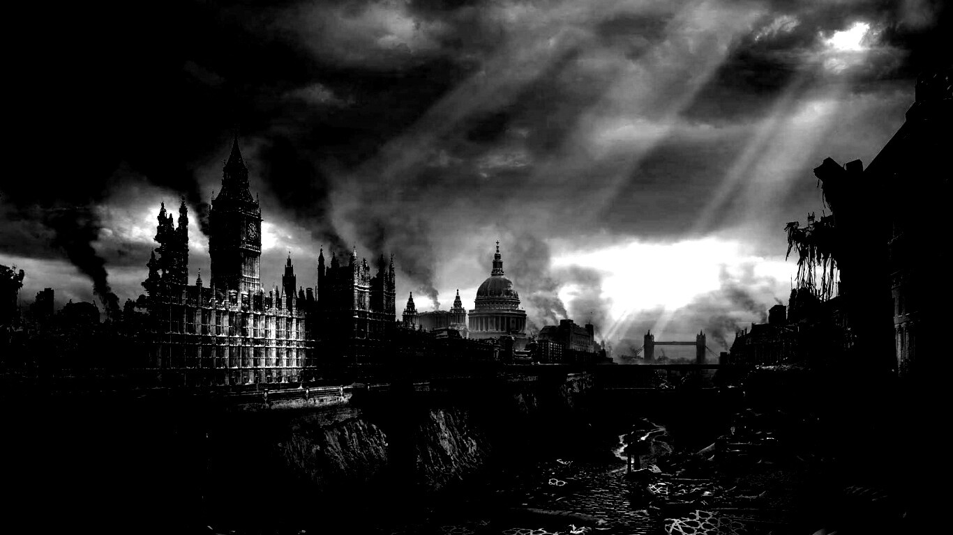Руины Лондона обои