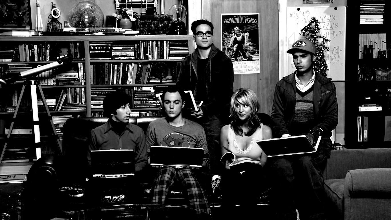 Теория большого взрыва обои