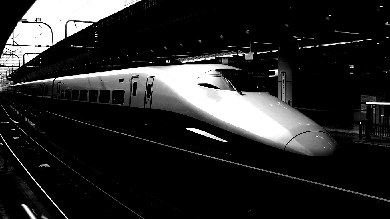 Модель скоростного поезда обои