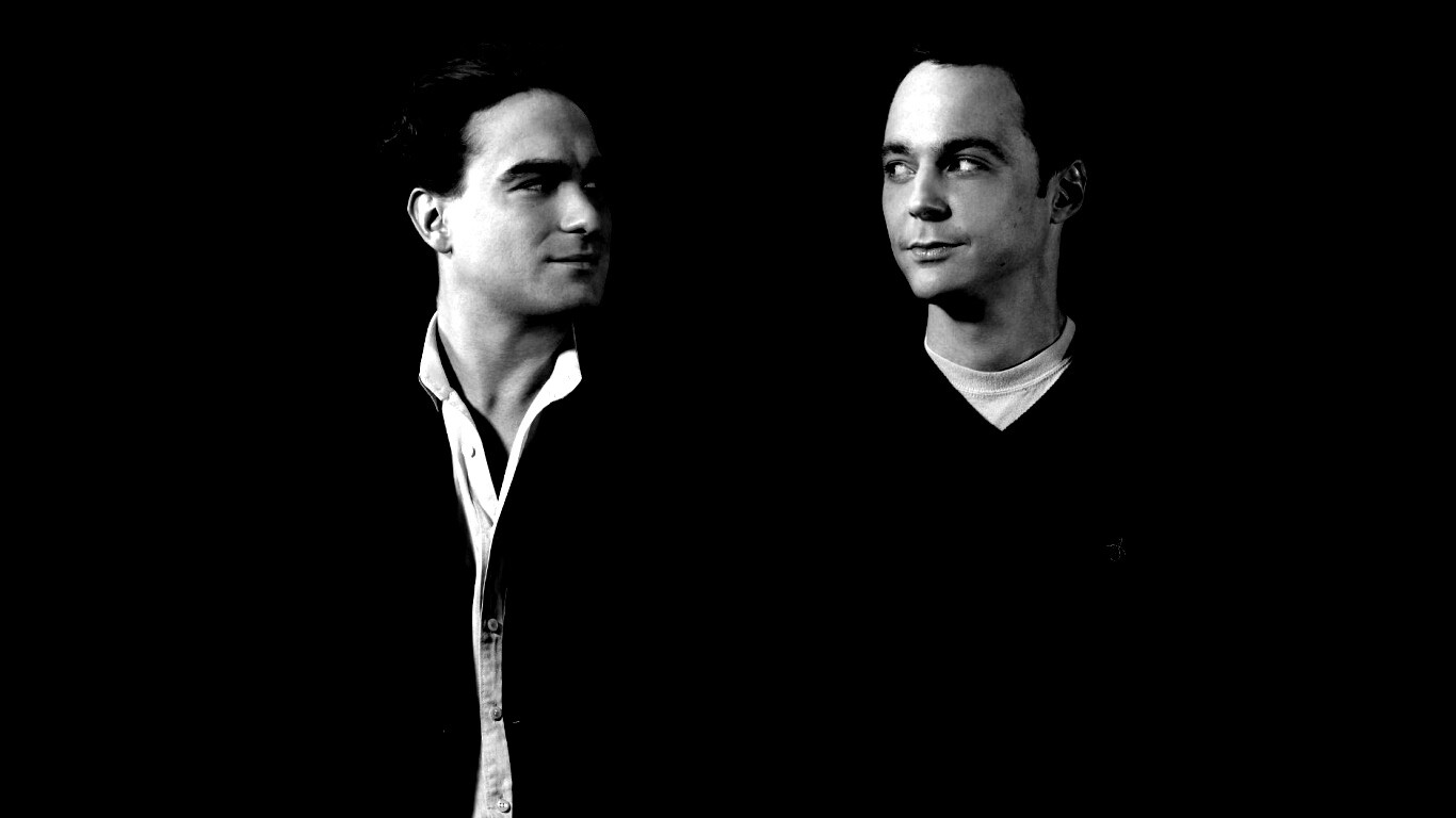 Шелдон Купер и Леонард Хофстедер обои