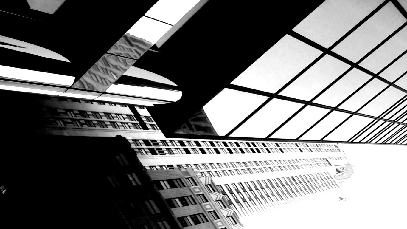 Взгляд вверх обои