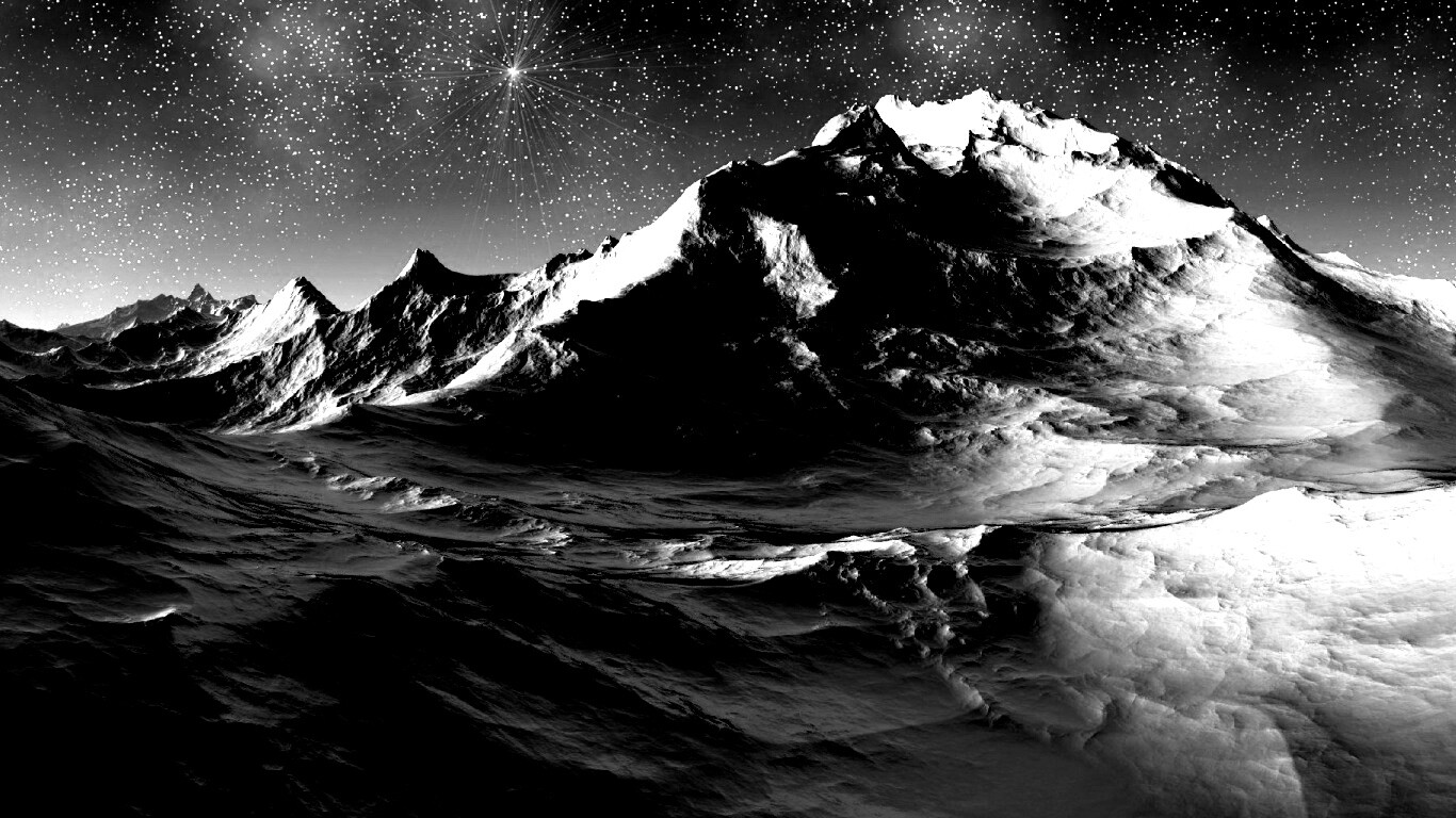 Северные горы обои