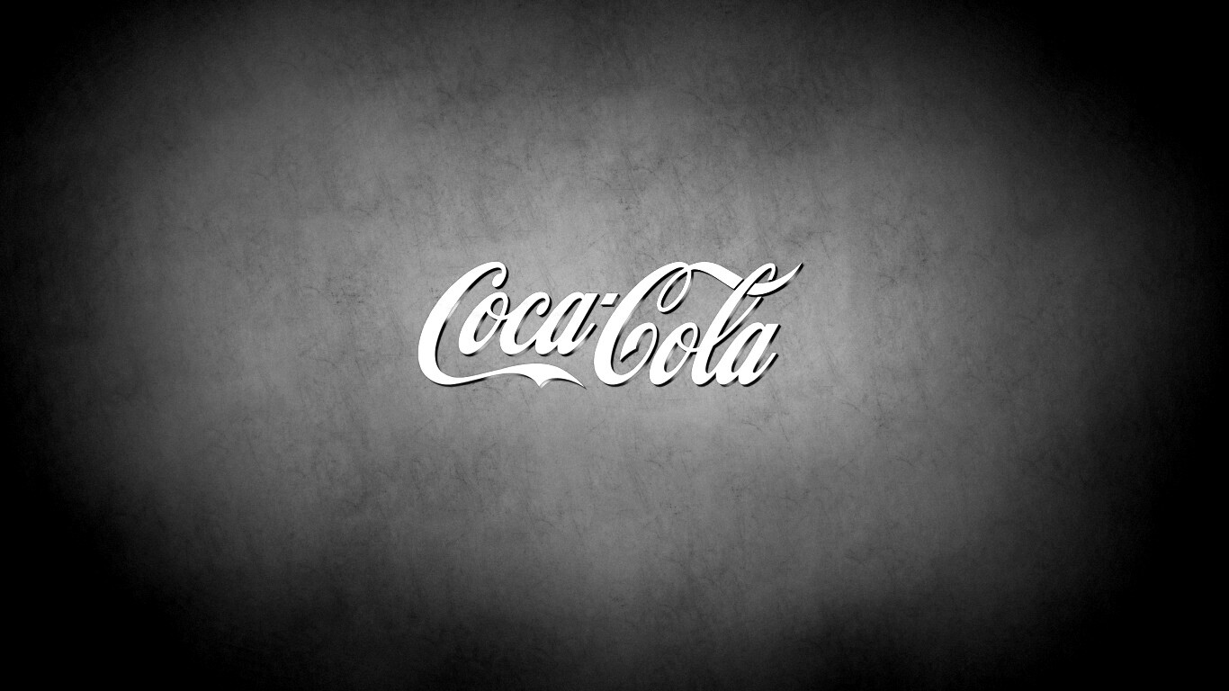 Красный логотип Coca-Cola обои