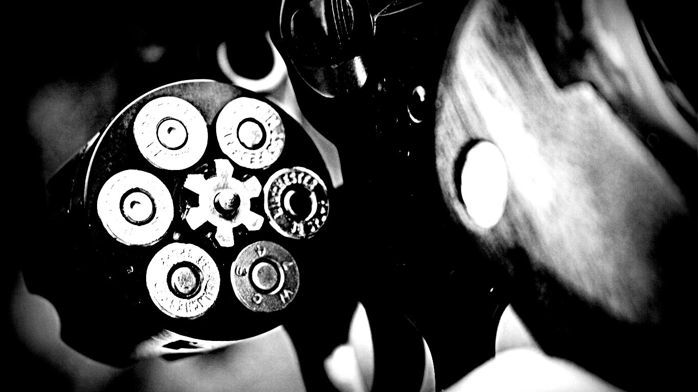 Барабан револьвера обои