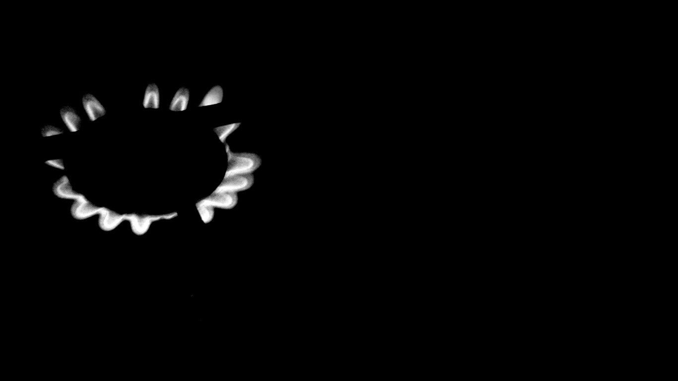 Огонь газовой горелки обои