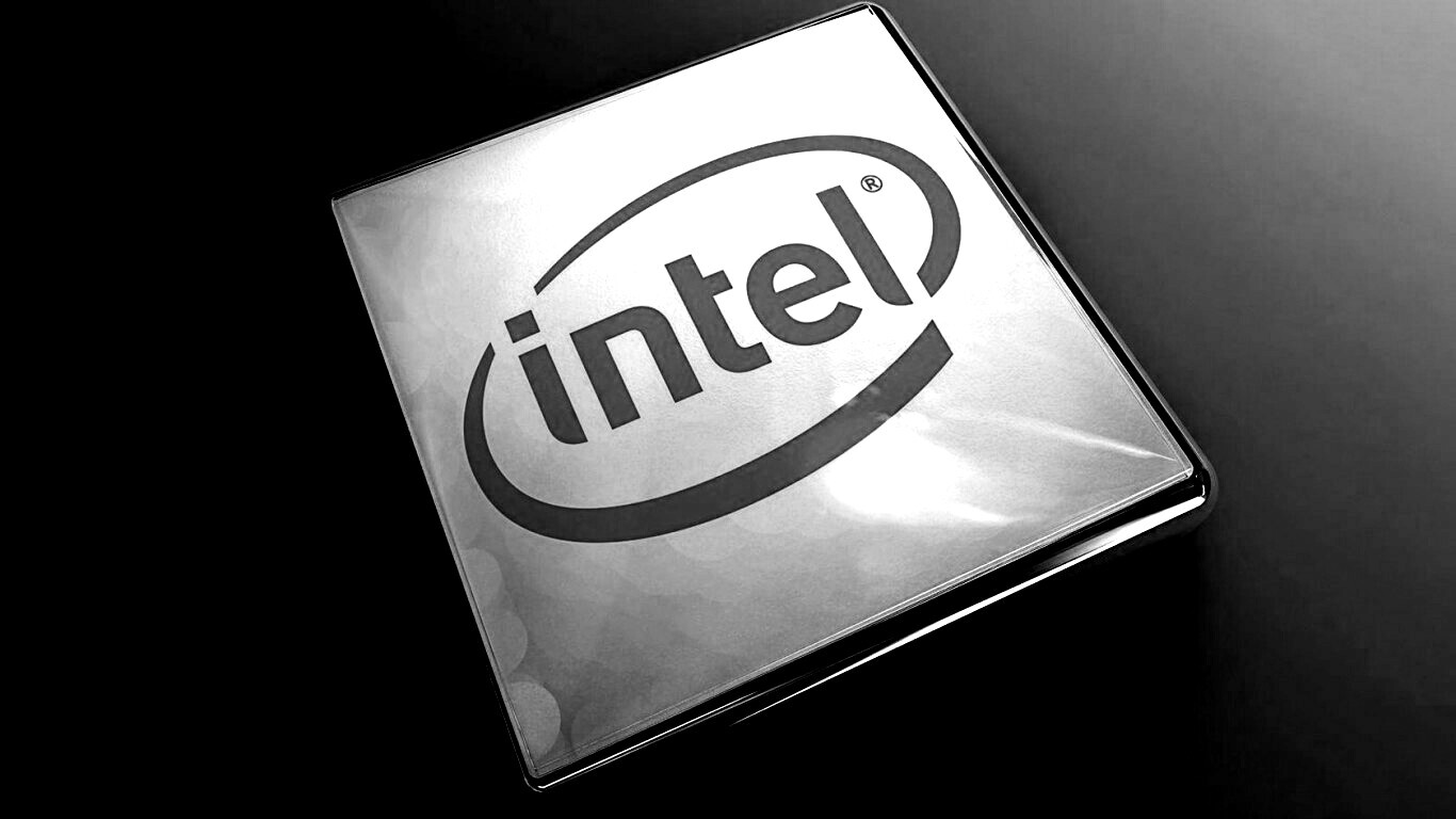Логотип Intel обои