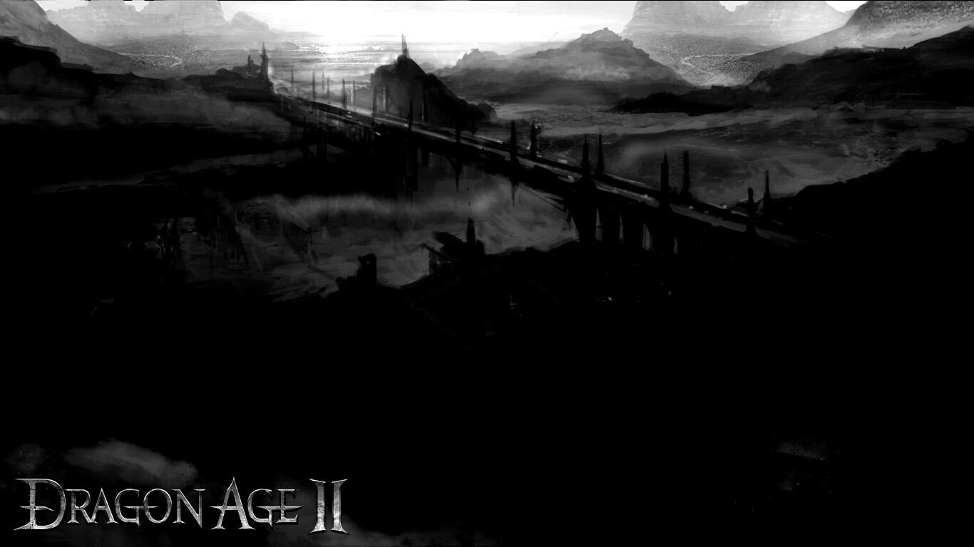 Пейзаж Dragon Age обои