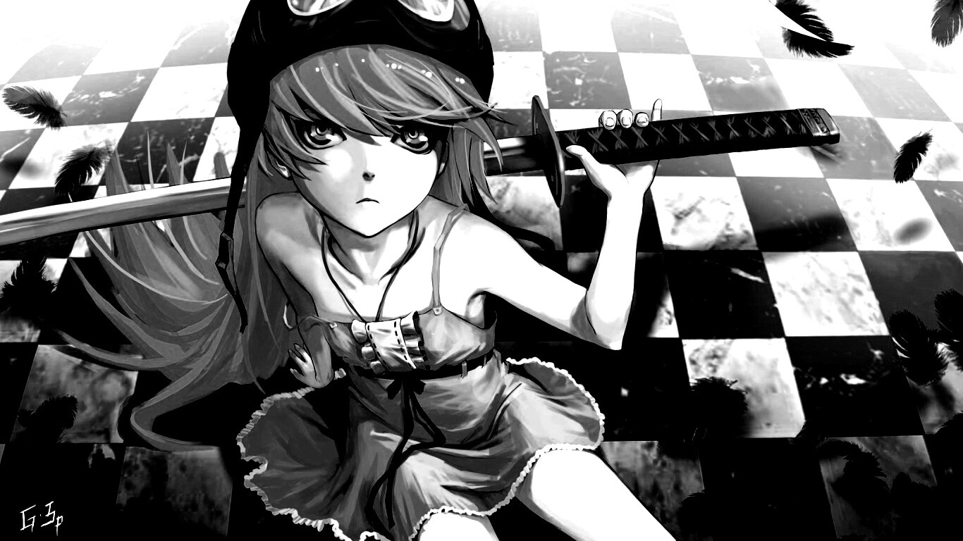 Полувампир из Bakemonogatari обои