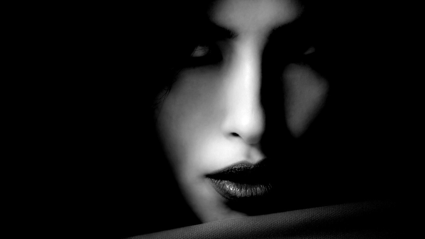 Женский взгляд обои