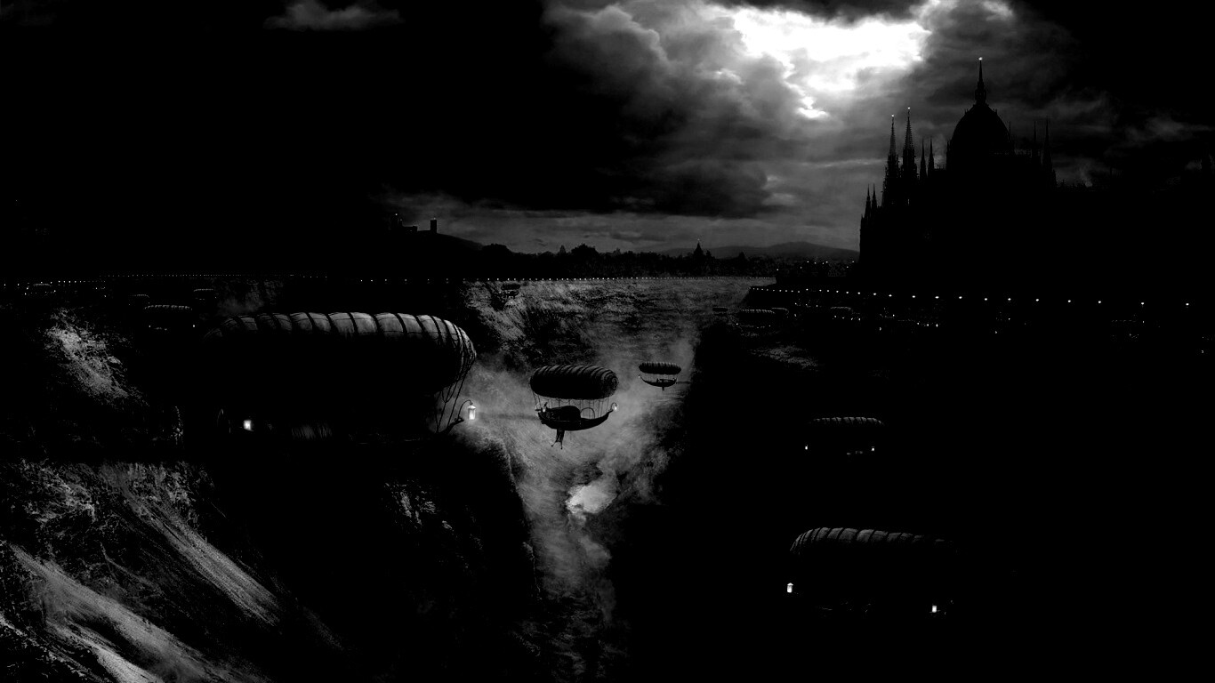 Фентезийный Будапешт обои