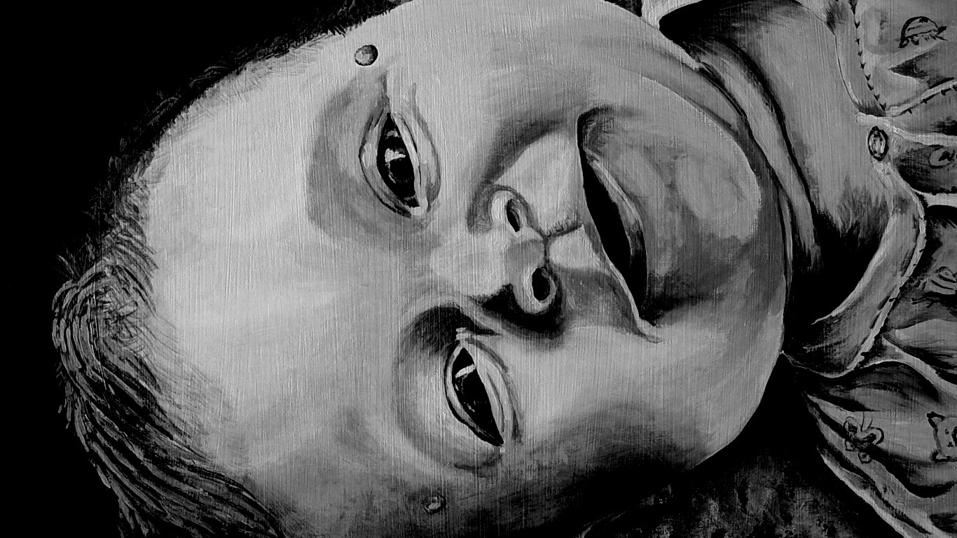 Портрет ребёнка обои