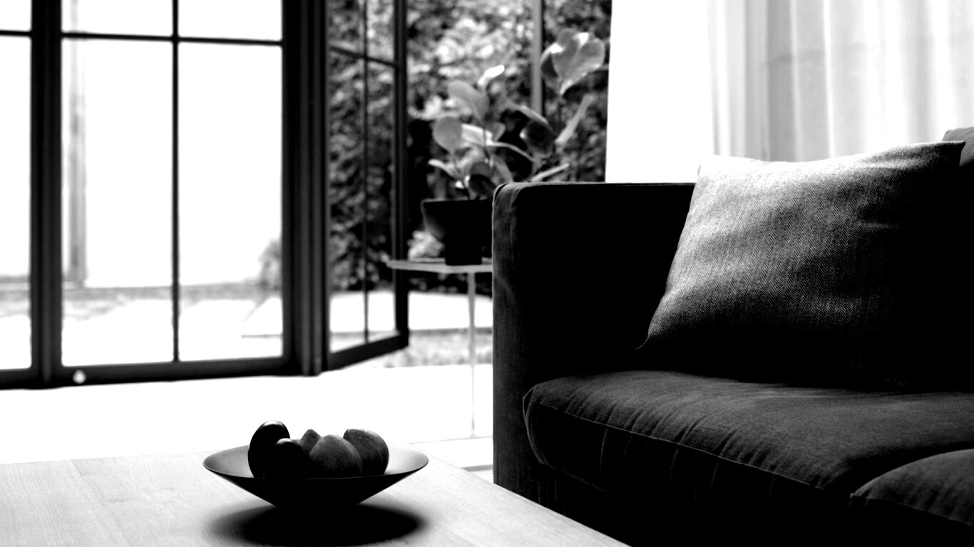 Фрукты в тарелке обои