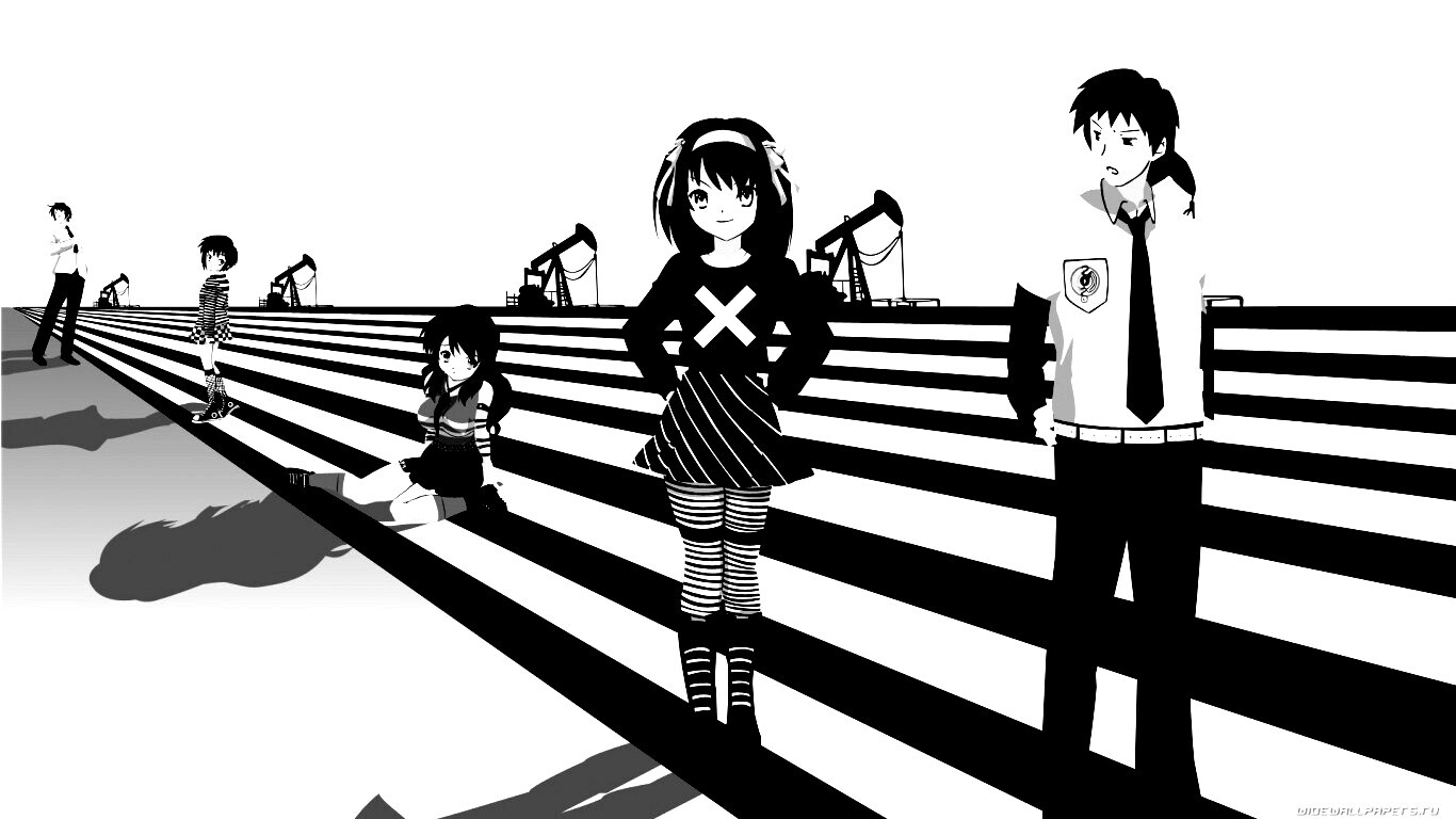 Монохром обои