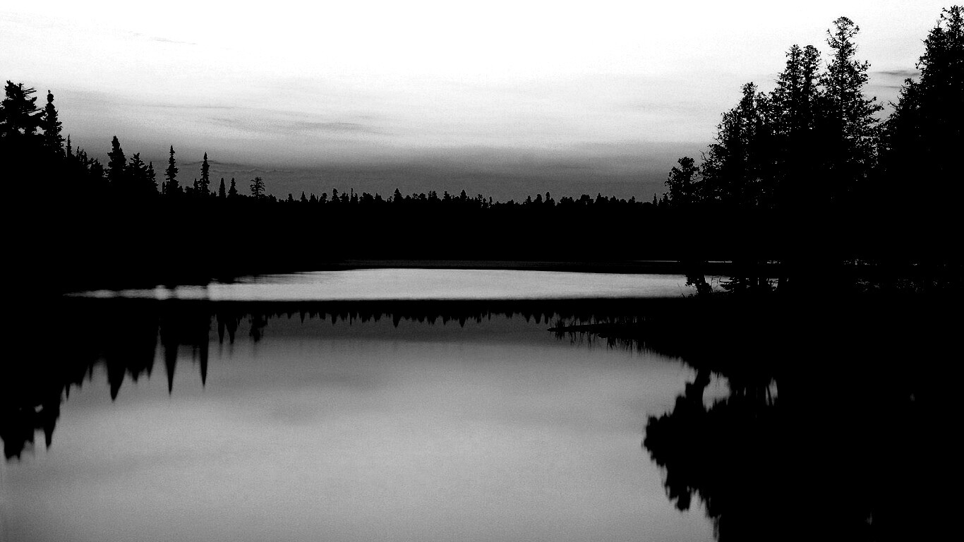 Вечерний пейзаж обои