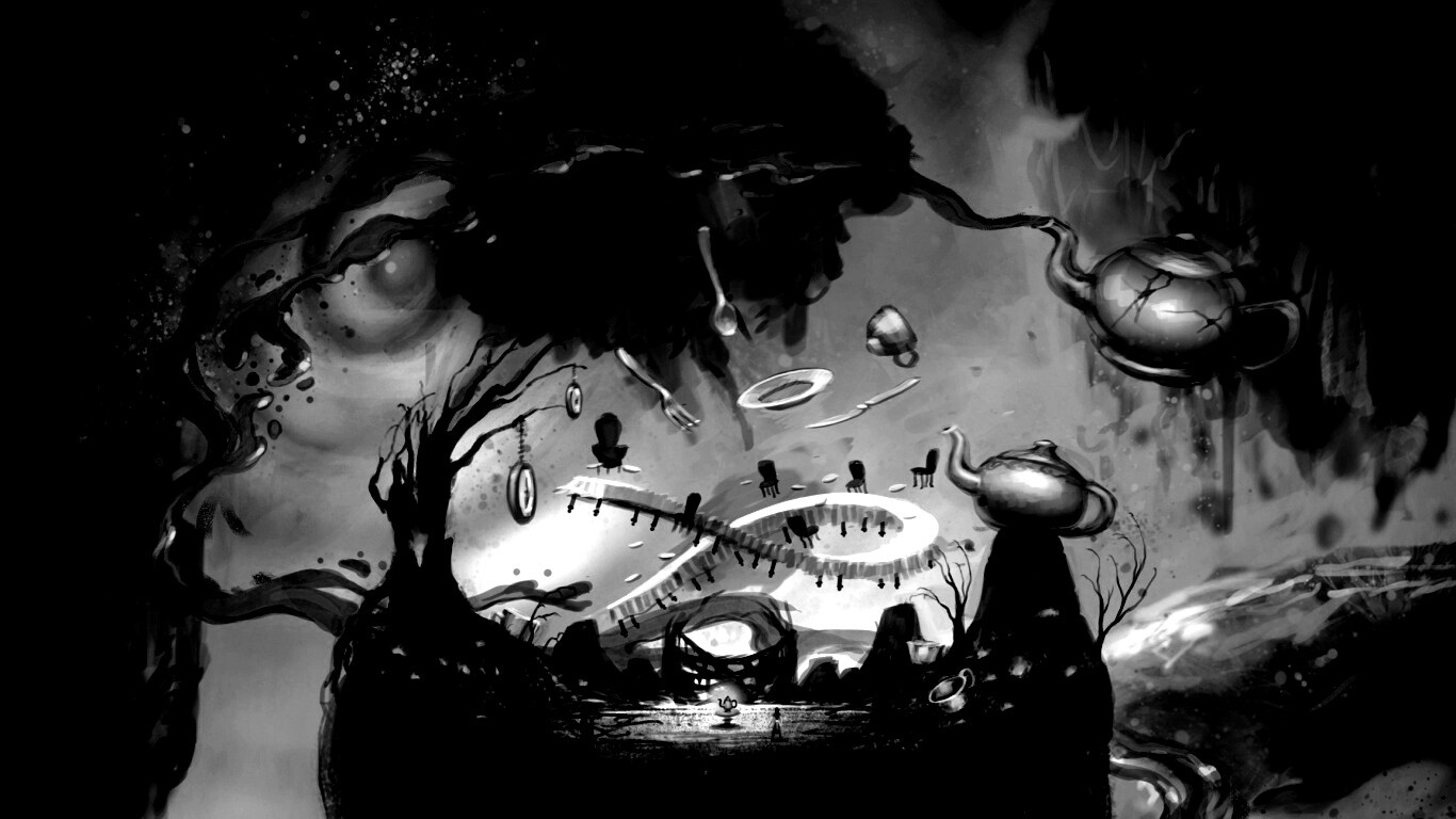 Алиса в стране чудес обои