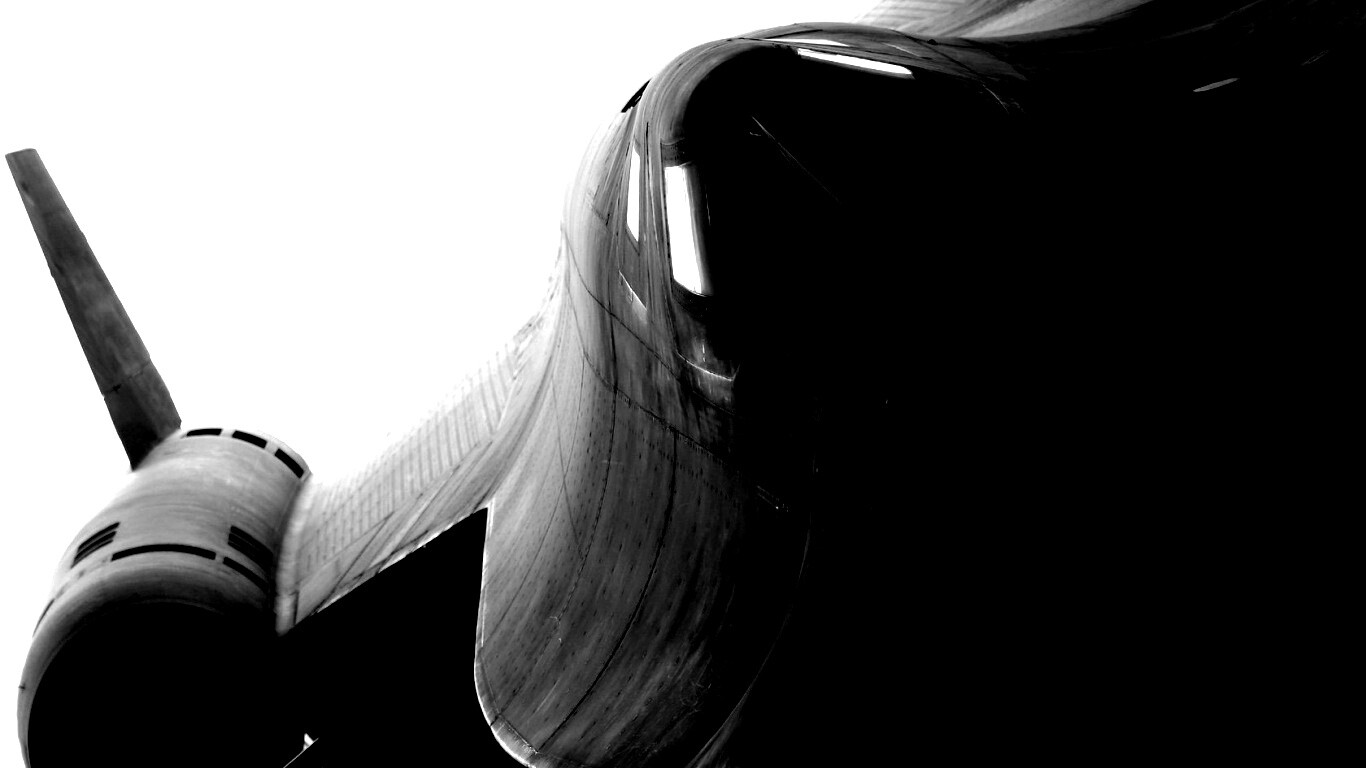 Самолет SR-71 BlackBird обои