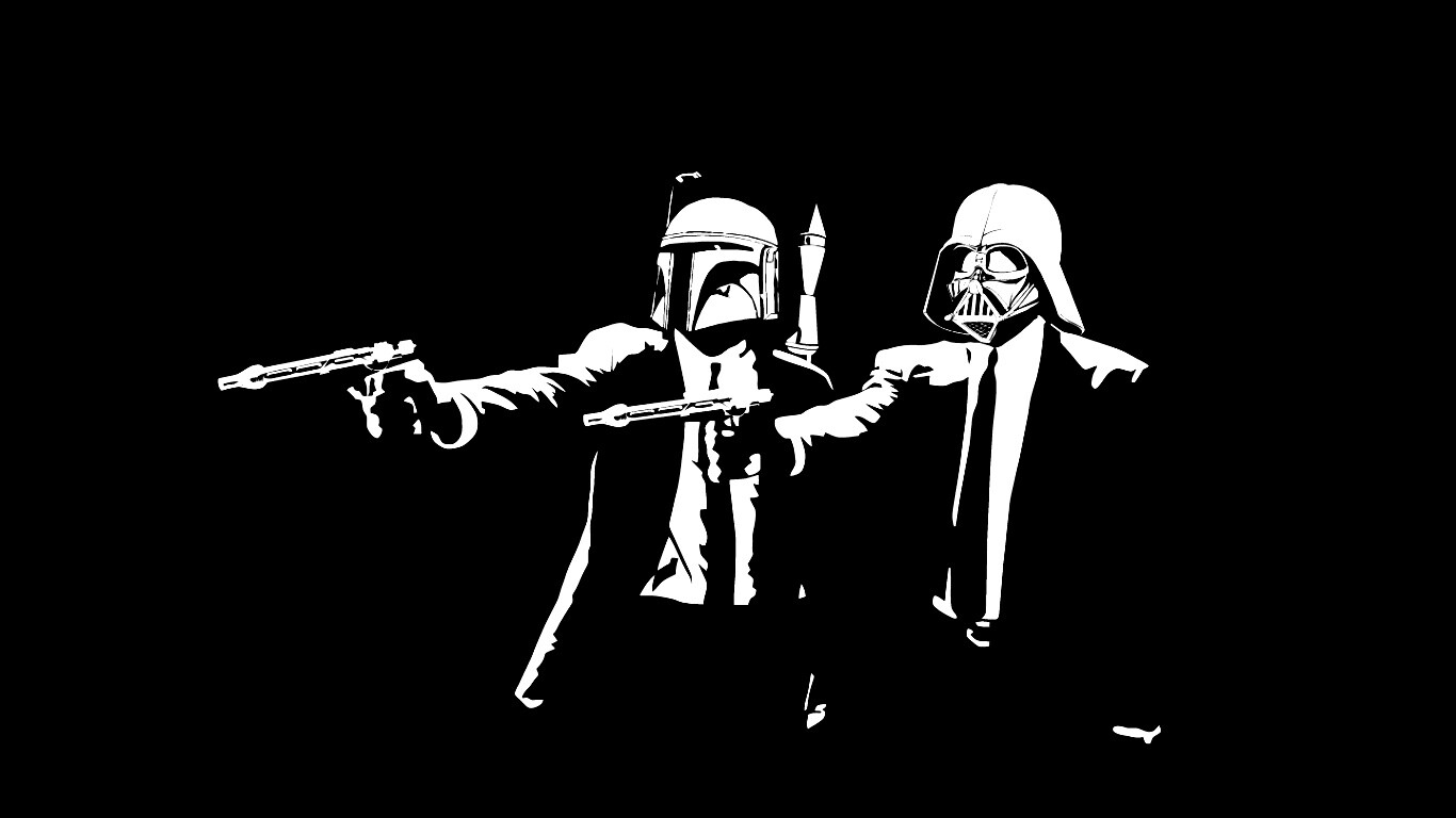 Pulp Fiction в стиле Star Wars обои