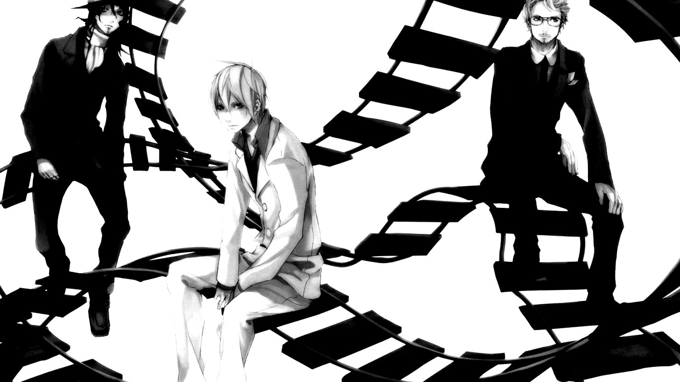 Парни в костюмах обои