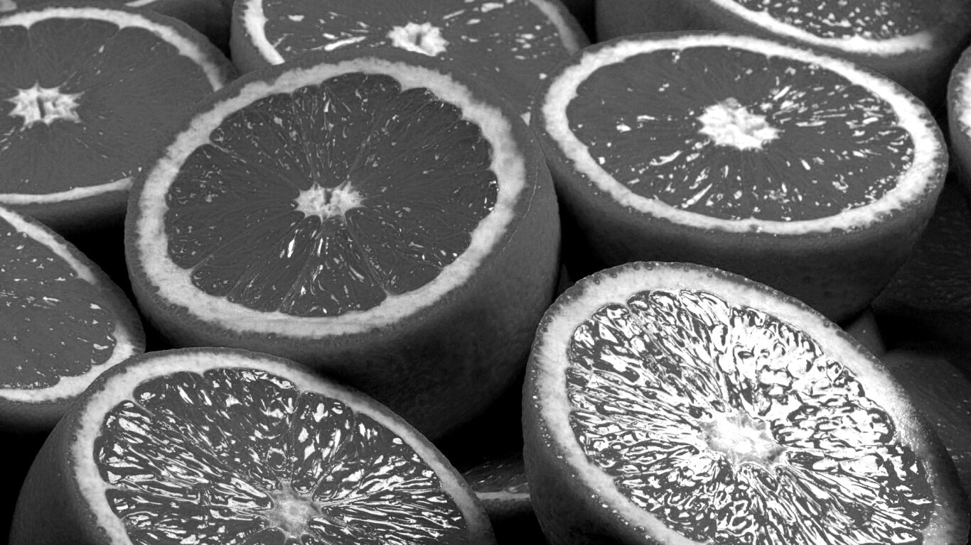 Апельсины обои