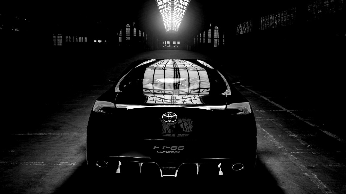 Концепт спортивной тойоты обои