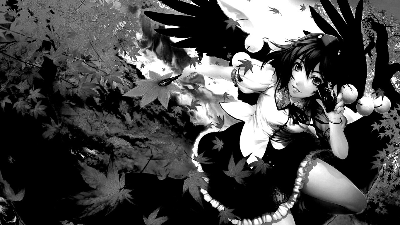 Девушка с фотоаппаратом обои