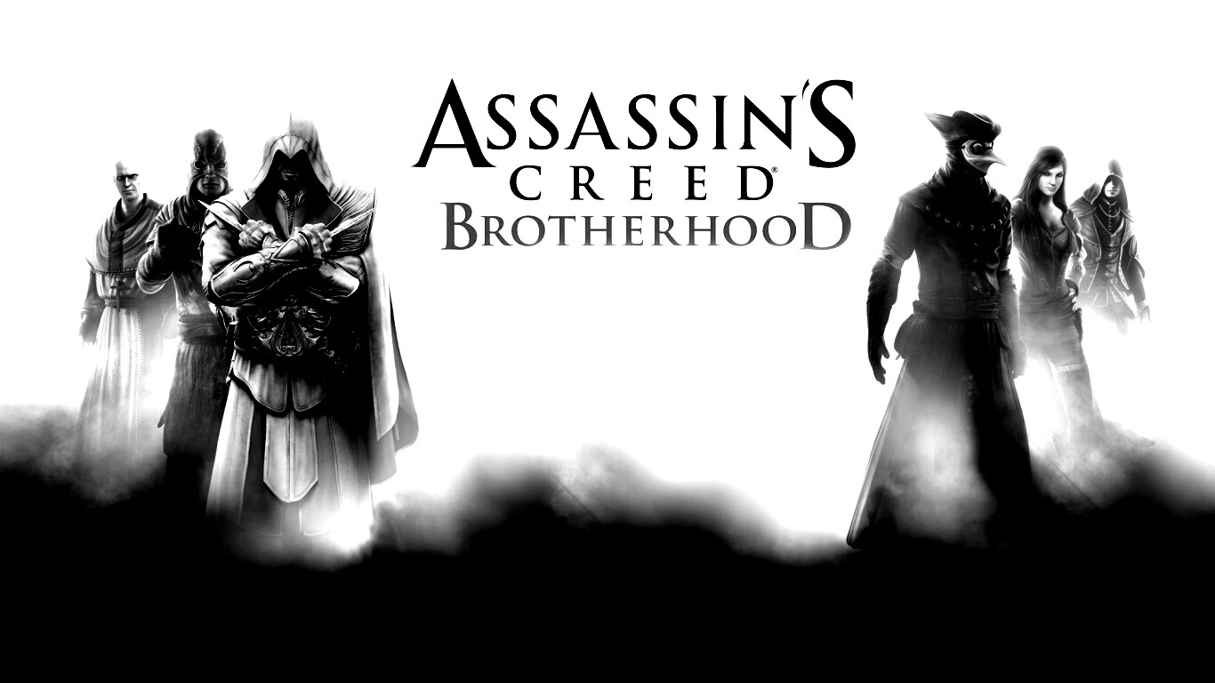 Персонажи игры Assasin"s Creed Brotherhood обои