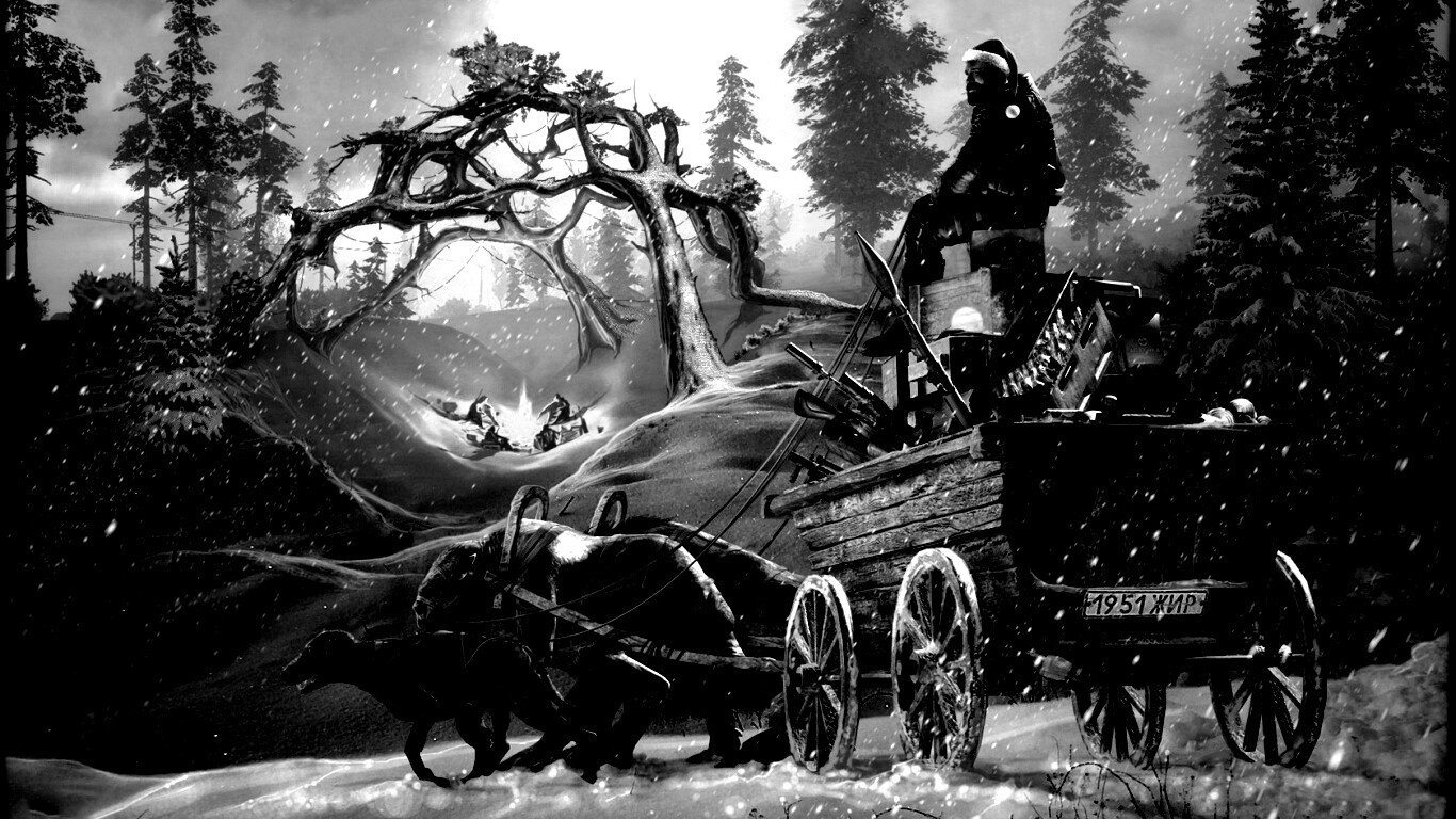 Новогодний Сталкер обои