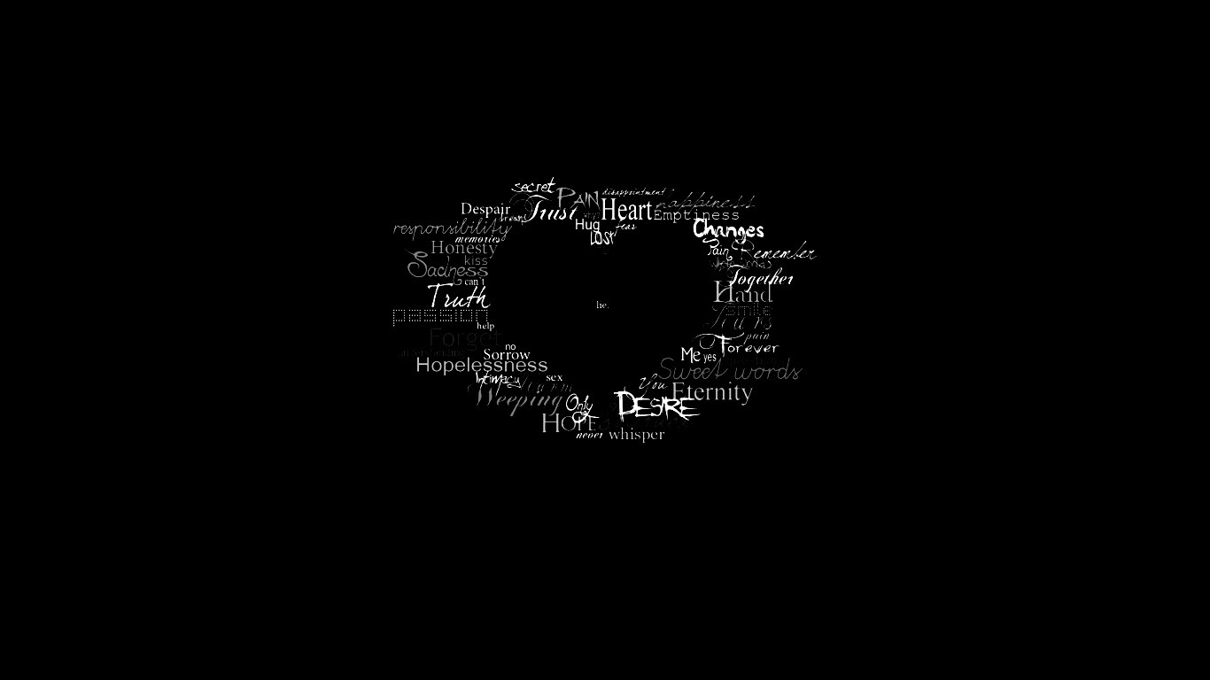 Слова о любви обои