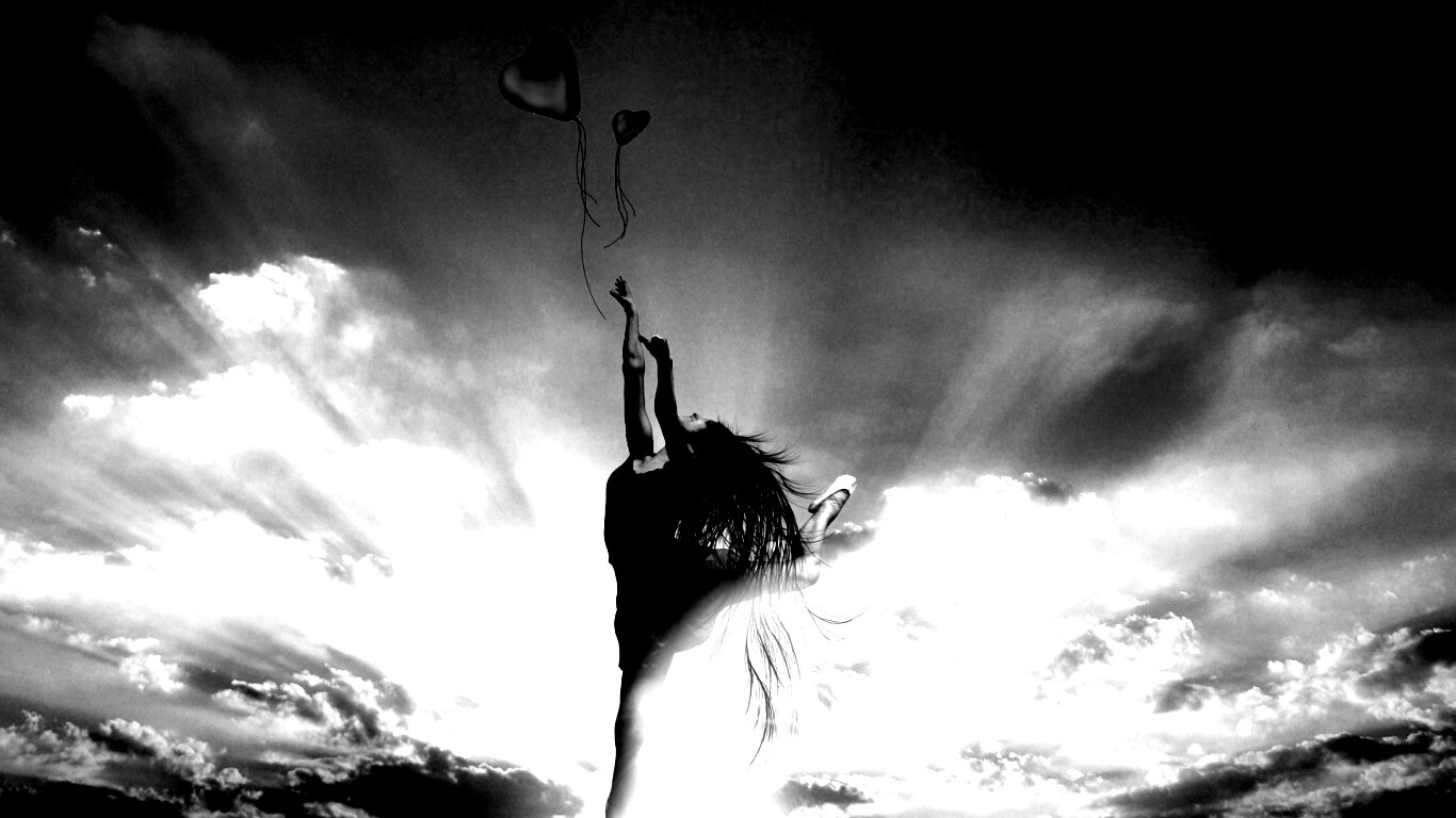 Отпускаяю сердце в небеса обои