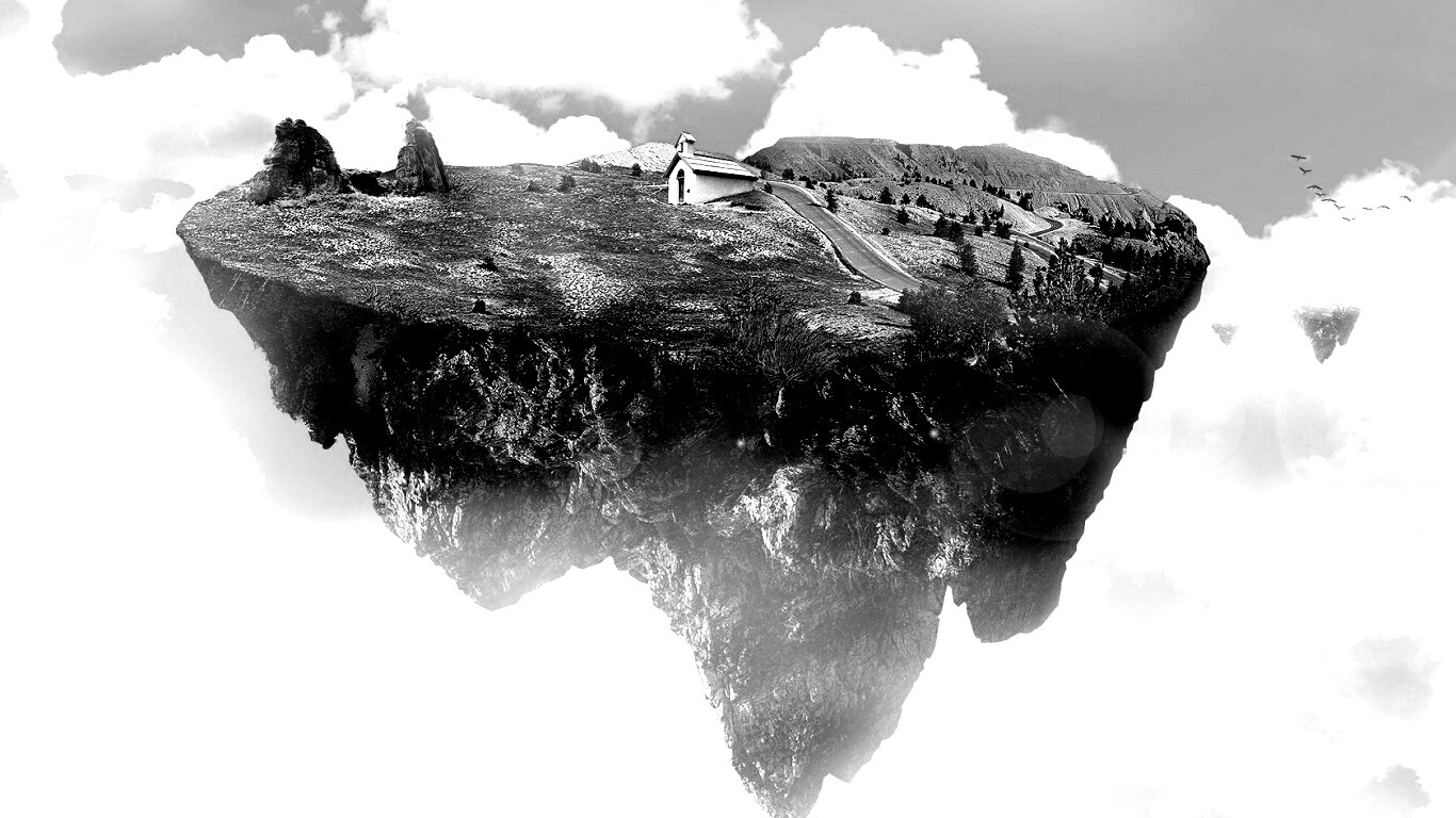 Летающий острв обои